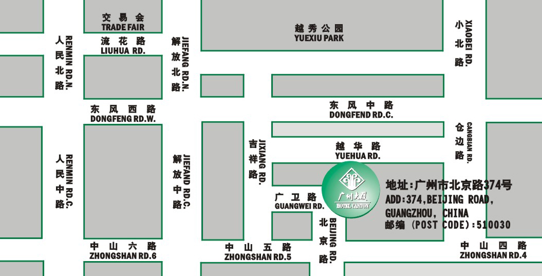 Hotel_Canton_Guangzhou_Map